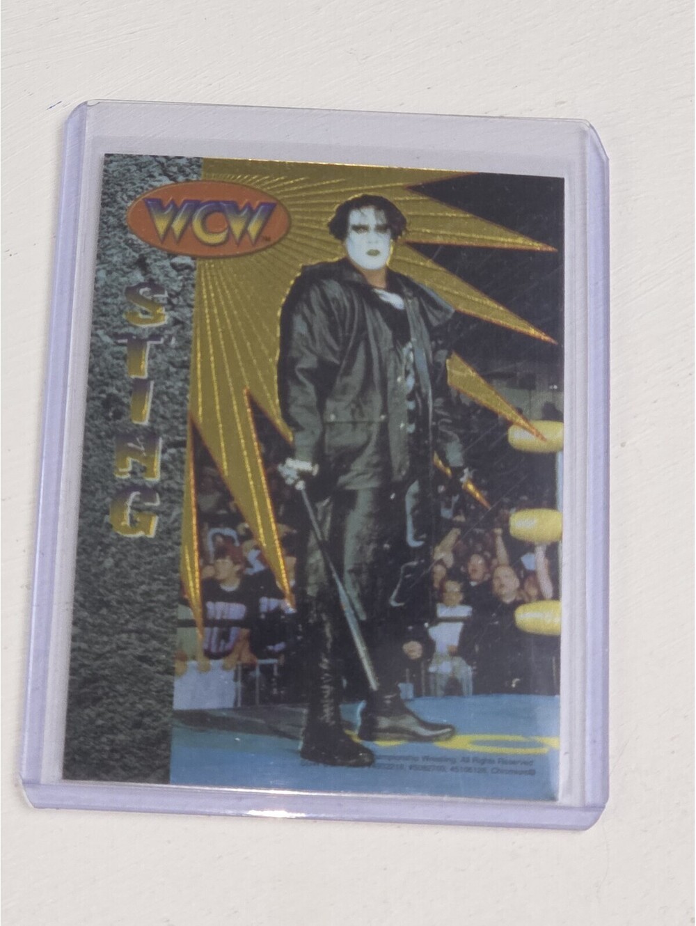 1998 Topps WCW/nWo Chrome #C4 Sting NM-MT HTF!